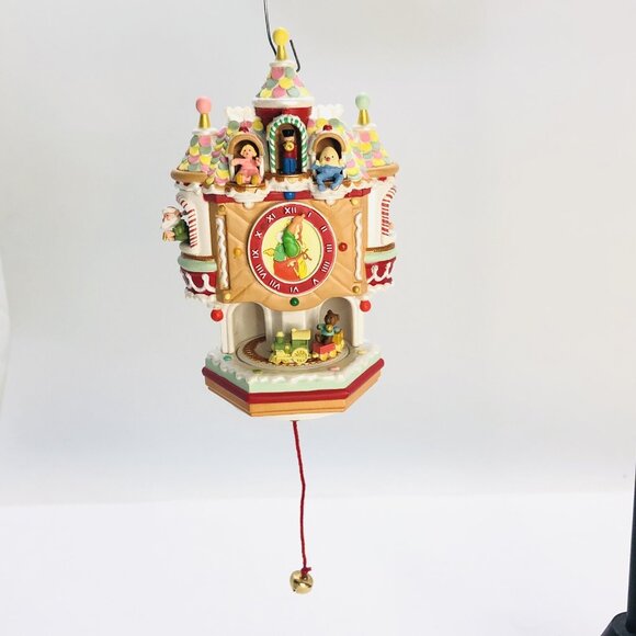 Magic Ornament Workshop Clock Movement Sound Light 2004 Hallmark Keepsake - Picture 2 of 12